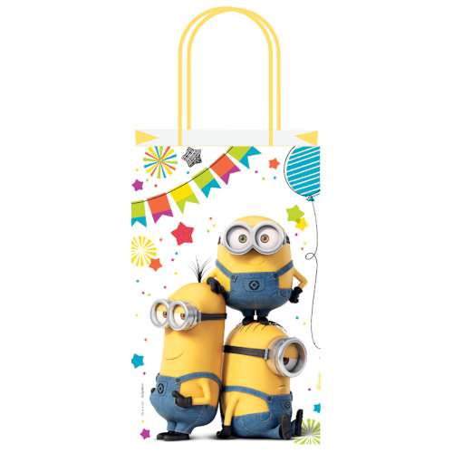 Minions Kraft Loot Bags